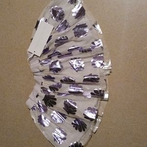 Stella McCartney kids, gray/purple, tutu. Size 4